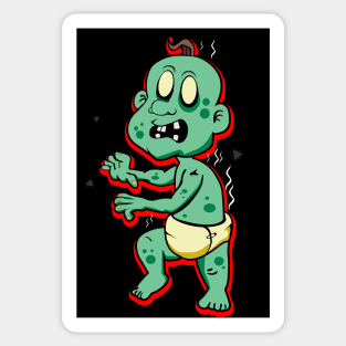 Zombie Baby Sticker